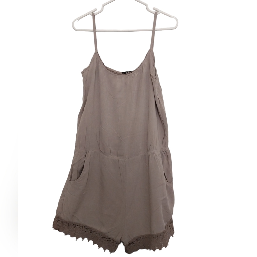 Zuiki sleepwear for women elastic waist sz M-L in dust brown